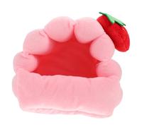 Gatuida Hamster Warm Cotton Bed Portable Small Animal Hideout Nest -resistant Sleeping Pad for Squirrels Mice and Rabbits Cozy Indoor Pet House