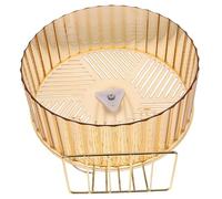 Gatuida Hamster Wheel and Rat Wheel Stable Stand Large Size Silent Running Exercise Toy for Household Hamsters and Small Rodents Random Color
