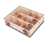 Gatuida Hamster Wooden Maze Tunnel Activity for Dwarf Hamsters Fun Exercise Cozy Play Area Promotes Agility Healthy Growth for Small Pets