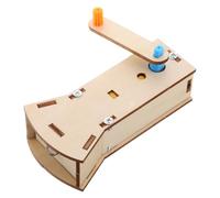 Gatuida Hand Crank Flashlight DIY Science Kit LED Emergency Torch for Adults Educational Physics Experiment Outdoor Camping Light