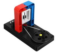 Gatuida Hand Cranked Dc Electric Generator for Physical Electricity Experiments Portable Lab Science Kit with Smooth Surface Easy Assembly for and Circuit Construction