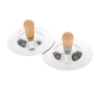 Gatuida Hand Cymbals Portable Preschool Musical Instruments for Small Finger Zills for Belly Dancing and Music Construction Accurate Tone Production