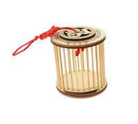 Gatuida Hand-made Bamboo Carrier Cage for Outdoor Exploration Natural Insect Storage Holder for Boys and Girls to Catch Study and Release Creatures