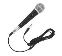 Gatuida Handheld Dynamic Vocal Microphone with Cable Singing Microphone for Ktv Public Speaking Meetings Durable Design with Audio and Easy Plug and Play Setup