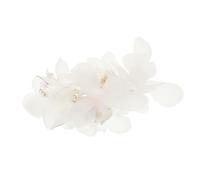 Gatuida Handmade Tulle Bridal Hair Clip Romantic Wedding Hair Accessories for Brides and Bridesmaids Elegant Clip Veil Attachment Adds Timeless Charm