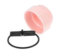 Gatuida Hanging Ceramic Bird Feeder Bowl Removable Pink Food and Water Dish for Parrots Easy to Clean Stylish and Safe Feeding for Home Outdoor Bird Cages