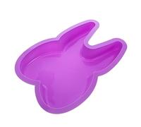 Gatuida Heat Resistant DIY Silicone Cake Mold Tooth Shape Baking Mold for Desserts Chocolate Bread Cookies Rabbit Ear Design Food Grade Silicone for Beginners and Random Color