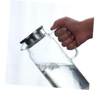 Gatuida Heat-Resistant Glass Kettle Large Capacity Juice and Water Pot for Home Use Food-Safe Borosilicate Cold and Hot Beverage Container with Eagle Mouth Spout and Thickened Design
