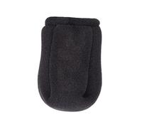 Gatuida Heat Resistant Hair Dryer Diffuser Sponge Cover Foldable Black Wind Blower Sleeve with Elastic Band Prevents Heat Damage and Frizz and Portable Styling Tool for Salon and Travel