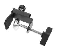 Gatuida Heavy Duty Metal Woodworking C Clamp with Plastic Handle Base Stable Tabletop Mounting Clamp for Desk and Desktop Versatile Cantilever Bracket for Woodworking and Home Improvement