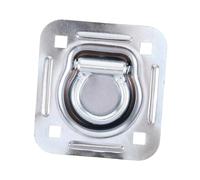 Gatuida Heavy Duty Truck Tie Down D Ring Anchors with Bolt Mounting Bracket Spring Loaded Floor Flush Tie Down Anchors for Trailers and Flatbed Trucks Pre Drilled for Easy Installation