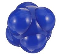 Gatuida Hexagonal Agility Ball Large Blue Reaction Fitness Ball for Hand Eye Coordination Training and Speed Improvement in Sports Drills