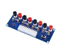 Gatuida High Performance Atx Power Board with Four Voltage Groups, Blue Pcb Desktop Computer Power Supply Adapter for Embedded Electronics Projects, Featuring Great Reliability and Fine