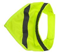 Gatuida High Visibility Dog Reflective Scarf Night Walking Pet Bandana Polyester Puppy Bib Machine Washable Comfortable Dog Accessory Bright Reflective Stripes for Safety