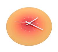 Gatuida Home Decor Modern Wall Clock Sunset Clock Non- Ticking Wall Clocks Home Decor for Kitchen Living Room 12 Inch Style 3 Silent Hanging Decoration