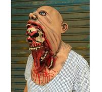 Gatuida Horror Zombie Head Scary Halloween Mask for Costume Party, Latex Material with Comfortable Fit and No Plastic Smell, Unique and Realistic Infected Corpse Design