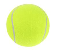 Gatuida Inflatable Tennis Ball for Large Dogs - 24cm Big Dog Exercise Ball for Training Fetch Playing Interactive Pet Tennis Outdoor Activities