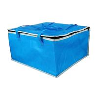 Gatuida Insulated Meal Transport Tote Premium Food Tote with Handle Blue Bento Storage Bag for Hot Cold Meals for Takeout Picnics and Parties