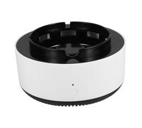 Gatuida Intelligent Smoke Purifier Ashtray Air Filtration System White Multi-functional Smoke Extractor for Home Car Indoor Secondhand Removal