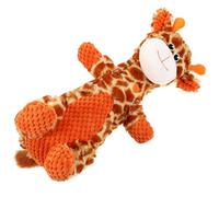 Gatuida Interactive Plush Giraffe Dog for Small and Medium Dogs, Squeaky Puppy Chew with Soft Stuffed Material, Cute Cartoon Design for Dental Health and Playtime