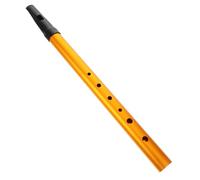 Gatuida Irish Tin Whistle Flute in Key of D Aluminum Alloy Vertical Design for Beginners and Students Lightweight Portable Irish Folk Instrument with Recorder Mouthpiece for Easy Learning