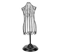 Gatuida Iron Pet Coat Holder Display Stand for Dog Clothing Dress Form with Creative Shape Sturdy Structure for Grooming Products and Clothing Accessories
