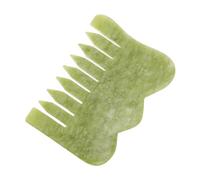 Gatuida Jade Comb Natural Massage Comb for Hair Scalp Massage Smooth Wave Design Comfortable Use for Daily Hair Care and Relaxation