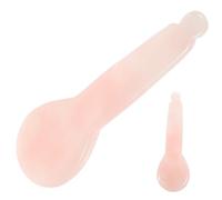 Gatuida Jade Gua Sha Scraping Board for Facial Massage Natural Stone Skin Treatment Tool for SPA Acupuncture Therapy and Relaxation Random Color