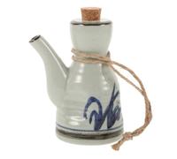 Gatuida Japanese Ceramic Soy Sauce Dispenser Bottle with Vinegar Container Innovative Flavor Preserving Design Elegant Japanese Craftsmanship for Kitchen and Dining Table Use