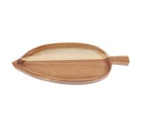 Gatuida Japanese Style Leaf Shape Sushi Serving Tray Snack Board Decorative Platter for Sushi Sashimi Nuts and Dried Fruit Smooth Surface Easy to Clean and Stylish for Restaurant and Home