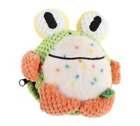 Gatuida Jumping Frog Interactive Toy: Dog Chew Toy Frog Shaped - Usb Powered Cat Puppy Teething Plaything - Small Dogs Cats Entertainment 6.48x6.29x4.72