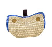 Gatuida Jute Dog Bite Pillow for Medium to Dogs Professional Bite Training Equipment with Handle Sturdy Tug for Strengthening Grip and Attack Skills
