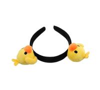 Gatuida Kawaii Cute Duck Headband for Women Soft Plush Cartoon Hairband for Skin Care Makeup and Washing Face Washable and Comfortable Hair Accessory Yellow for Daily Use