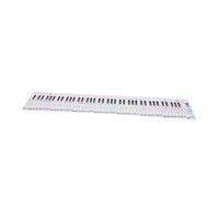 Gatuida Key Piano Practice Chart for Beginners Portable Keyboard Reference Guide with Printed Notes and Finger Exercises Student Learning Aid for Quick Mastery and Teaching