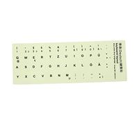 Gatuida Keyboard Replacement Sticker Glow in Dark Wear-resistant Pvc Matte Ink Adhesive Keyboard Skin for Home and School Use