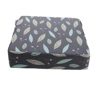 Gatuida Kids High Chair Booster Seat Cushion, Waterproof Polyester Toddler Dining Chair Pad with Tree Leaf Print, 1-5 Years Old Booster Seat Mat for Boys and Girls
