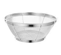 Gatuida Kitchen Colander Large Fine Mesh Stainless Steel Rice Washer Strainer Bowl Vegetable Fruit Drain Basket