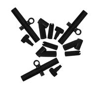 Gatuida Kite Replacement Parts 12Pcs Plastic Frame Connectors Set for Craft Projects and Smooth Flight Control in Challenging Wind Conditions