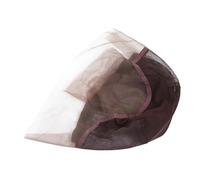 Gatuida Lace Front Wig Cap Mesh Wig Hat Adjustable Breathable Dome Style Hair Net for Women with Lace-Up Back and Daily Wear