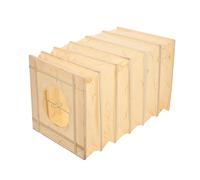 Gatuida Lantern Unique Decorative Touch Pendant Rectangular Paper Lampshade with Warm Lighting Effect Foldable Made of Bamboo and Paper for Outdoor and Housewarming Parties