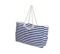 Gatuida Large Capacity Striped Beach Tote Bag Reusable Handbag Practical Shoulder Carrier for Shopping Travel Picnic and Outdoor Use