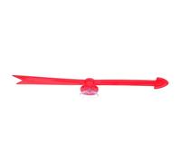 Gatuida Large Plastic Spinning Arrow for Board Games Teaching Tools Kids Classroom Party Game Accessory Red Diy Toy Project
