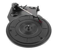 Gatuida Large Vintage Gramophone Movement Record Player with 200mm Turntable Stylus Low Noise Plastic Retro Design Built-in Speakers Easy to Use for Home Decor Music Lovers