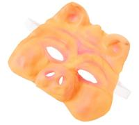 Gatuida Latex Pig Head Half Face Comfortable and Reusable Halloween Party Mask with Realistic Design and Unique Terrifying Style
