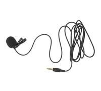 Gatuida Lavalier Microphone for Phone Recording Tiny Lapel Mic with Play Design Precise Sound Capture for Video Podcast Song in Black