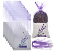 Gatuida Lavender Bags Empty: 30pcs Empty Lavender Sachet Bags Mesh Drawstring for Potpourri Organza Pouches to Fill for Drawers and Closets Wardrobes