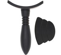 Gatuida Lazy Eyeshadow Stamp Set 4pcs Silicone Eye Shadow Stamper Black Handles L/m/s Sizes Convenient Makeup Tool for Women Eye Makeup Application