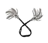 Gatuida Lazy Hair Curler Bun Maker with Wheat Decorative Design Gentle Hair Accessory for Easy Stylish Updos for Chic Messy Buns and Braids