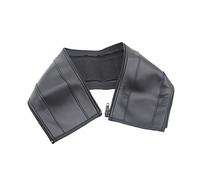 Gatuida Leather Stroller Handlebar Cover, Baby Pram Armrest Sleeve with Extra Grip, Reusable Black Pushchair Accessory for Pushchair and Baby Prams