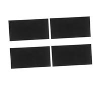 Gatuida LED Light Blocking Stickers with Versatile Coverage and Smooth Application 4pcs Black Coated Paper Adhesive for Helping You Fall Asleep for Routers and Electronic Devices